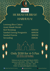 Hurray! Hurray! Hari Raya!